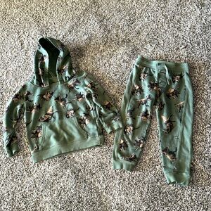 Wonder Nation Green Dinosaur Kids Matching Set